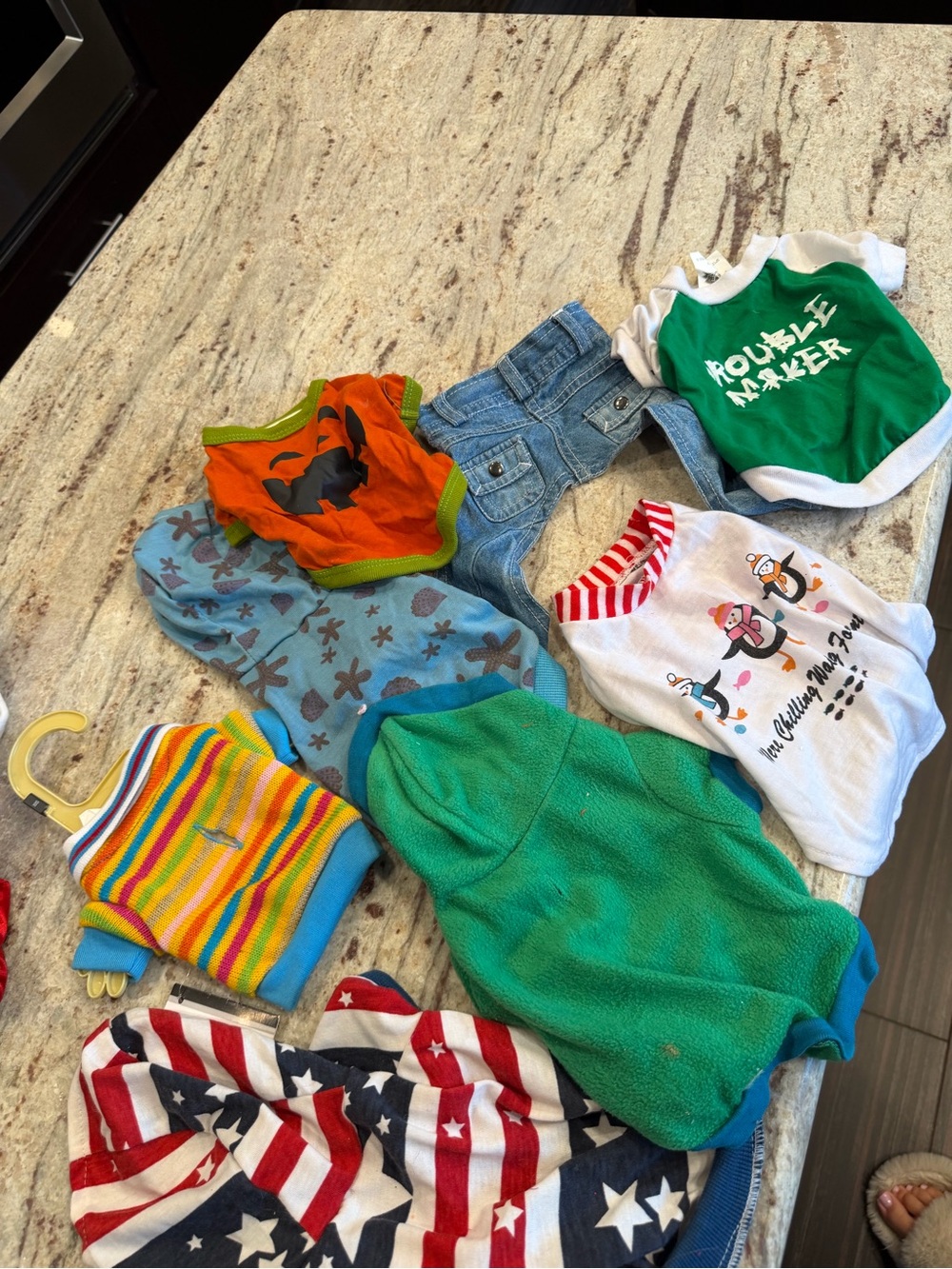 Dog XXS bundle of clothes